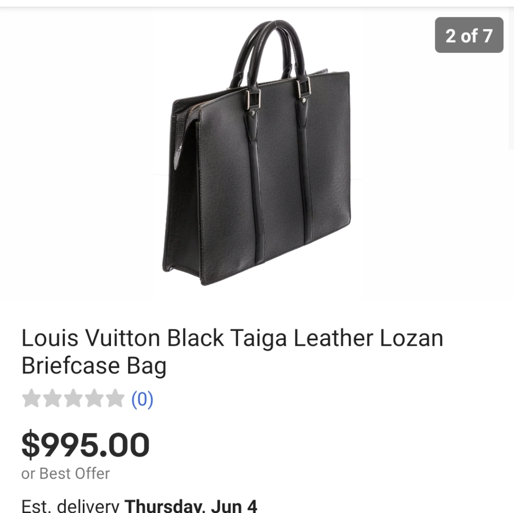 Authentic Louis Vuitton Briefcase - Picture 6 of 8